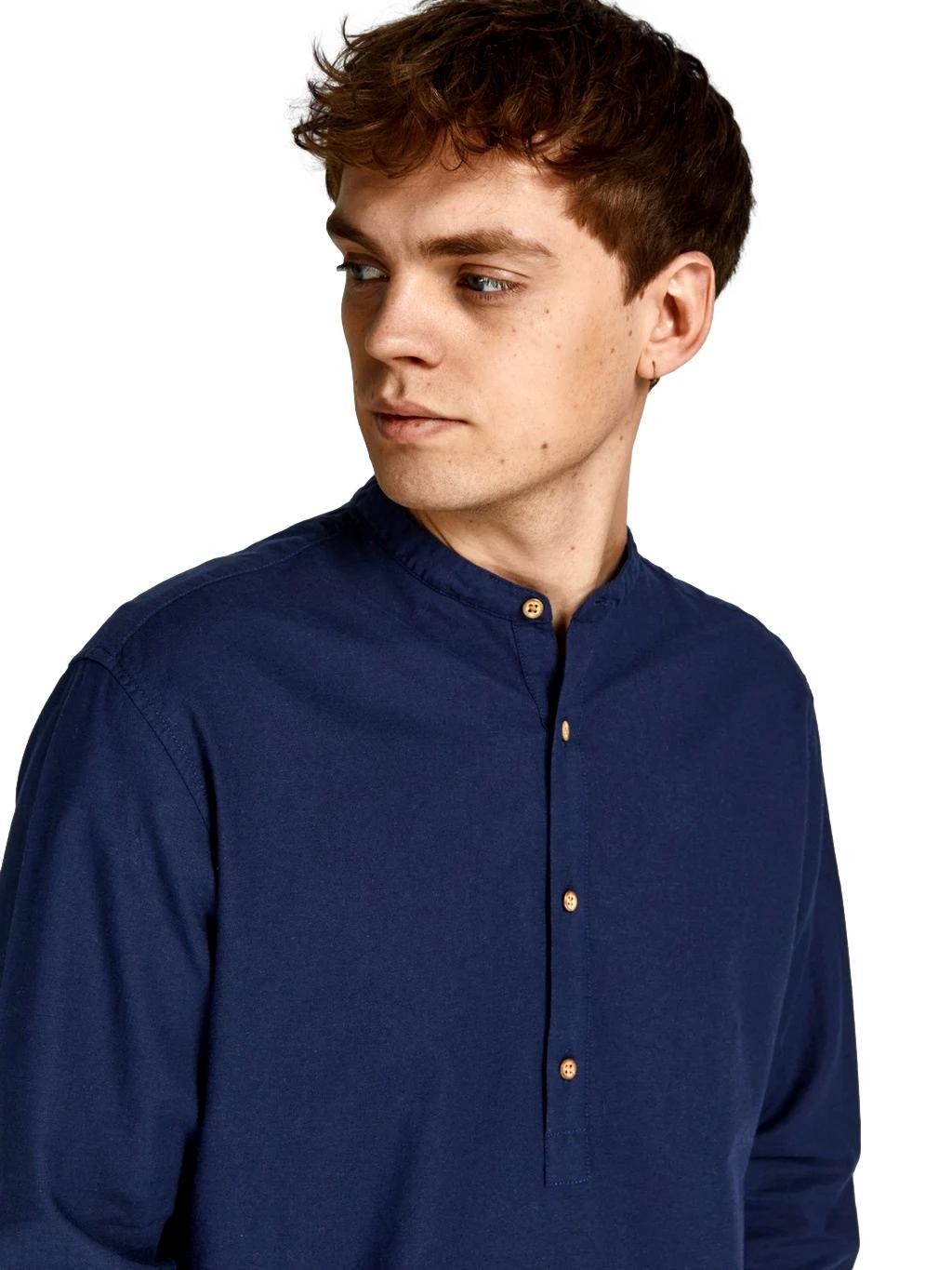 CAMISA AZUL HOMBRE JACK&JONES 12196822