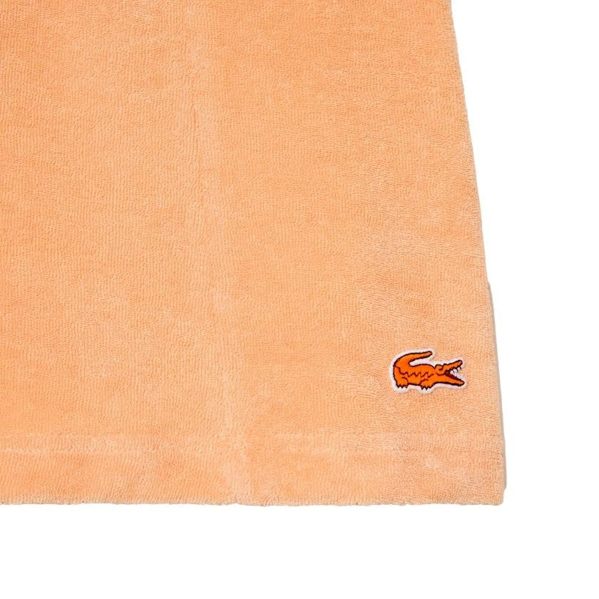 PANTALON CORTO NARANJA MUJER LACOSTE GF6419