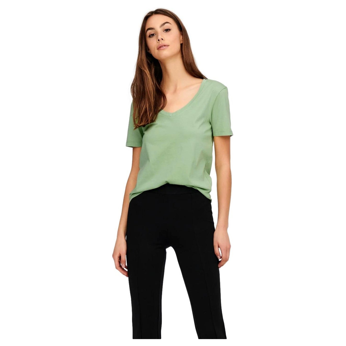 CAMISETA CUELLO PICO MUJER JDY 15239939