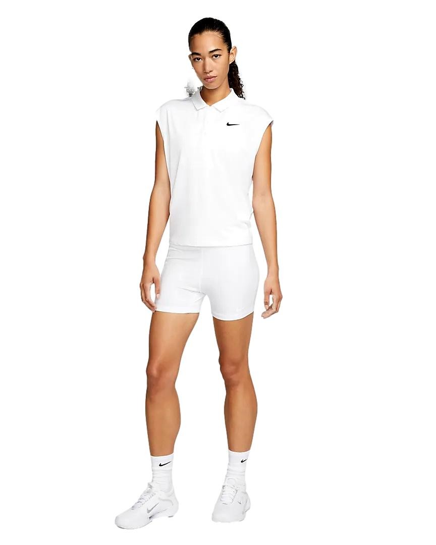 MALLA CORTA BLANCA NIKE DRI-FIT ADVANTAGE FB2876