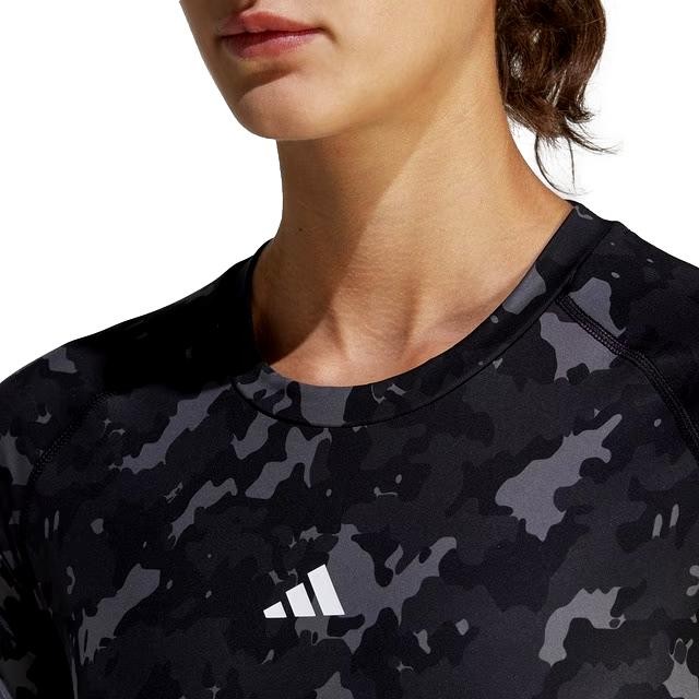 CAMISETA MUJER ADIDAS TECHFIT PRINT IC8052