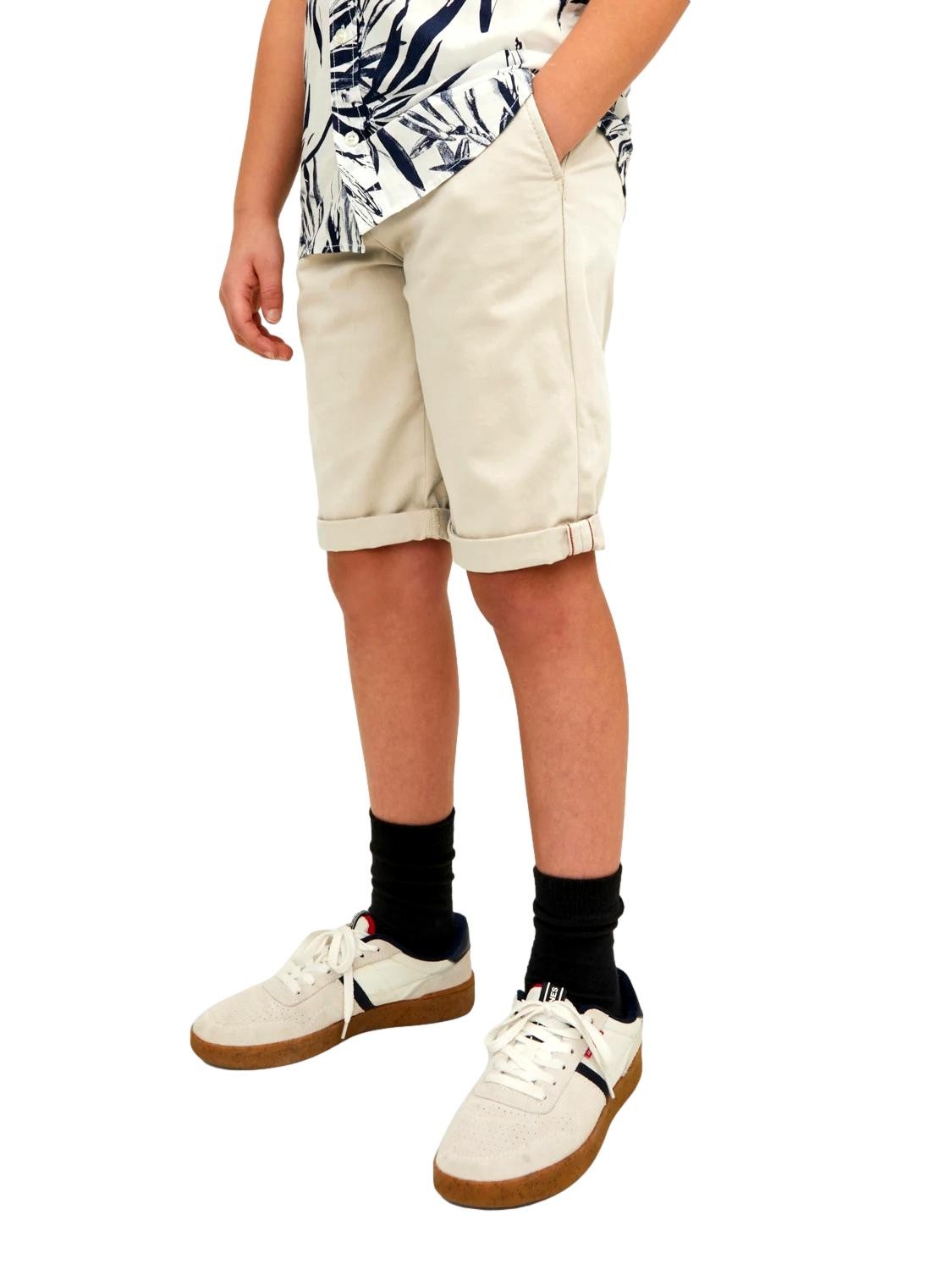 PANTALON CORTO DE VESTIR NIÑO JACK&JONES 12172213