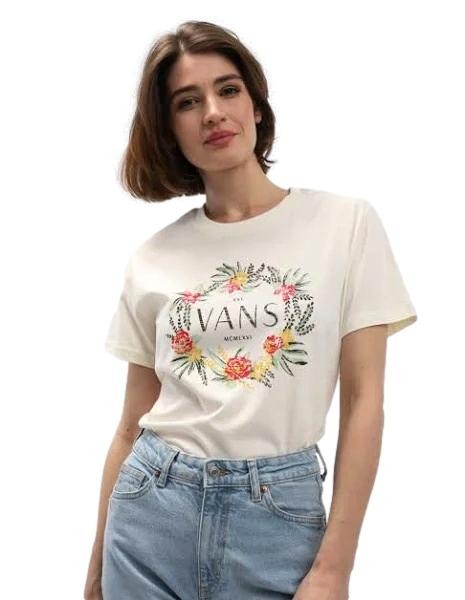CAMISETA MUJER VANS WREATH OF FLOWERS VN00050E3KS