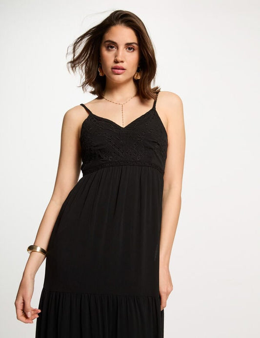 VESTIDO LARGO MUJER MORGAN 242-ROUBI