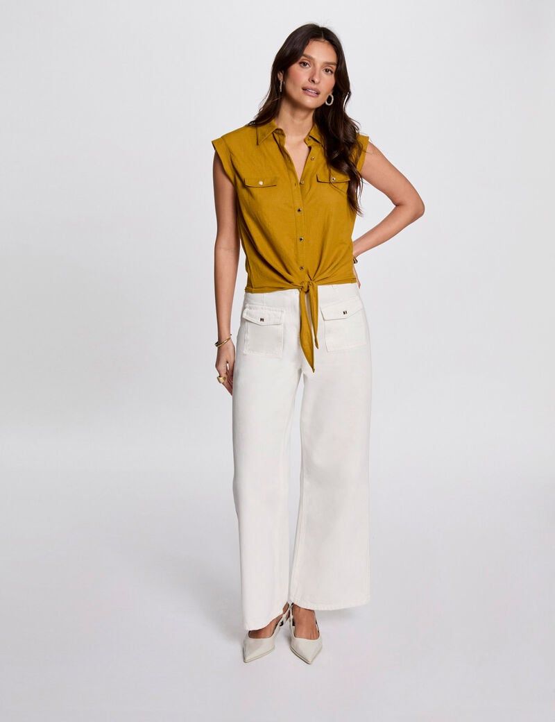 BLUSA SIN MANGAS MUJER MORGAN 252-DAROD