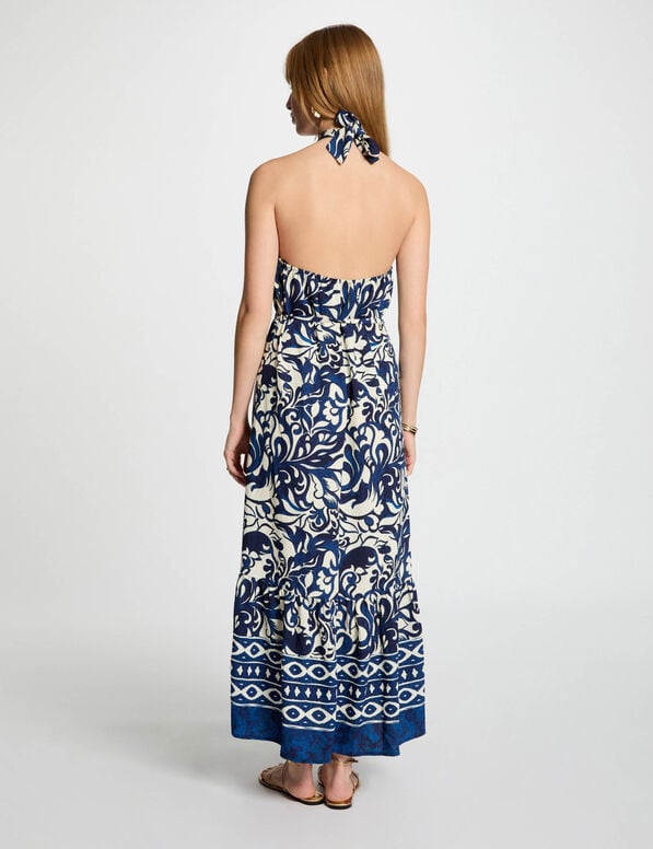 VESTIDO LARGO ESTAMPADO MUJER MORGAN 251-RCALY