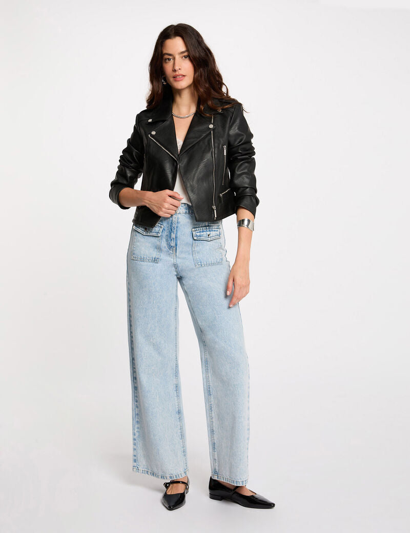 CHAQUETQ MUJER CORTE RECTO MORGAN 252-GNOLA