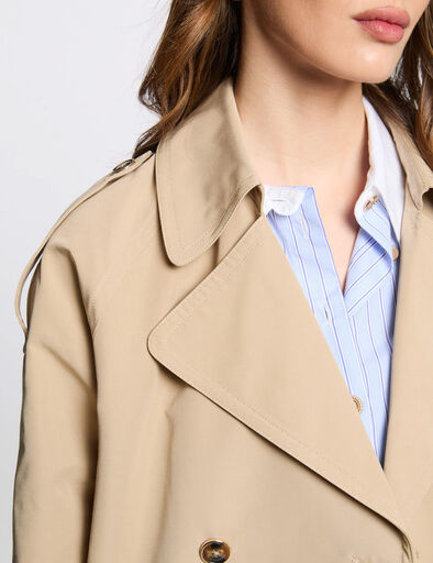 GABARDINA CORTA MUJER MORGAN 252-GDAM