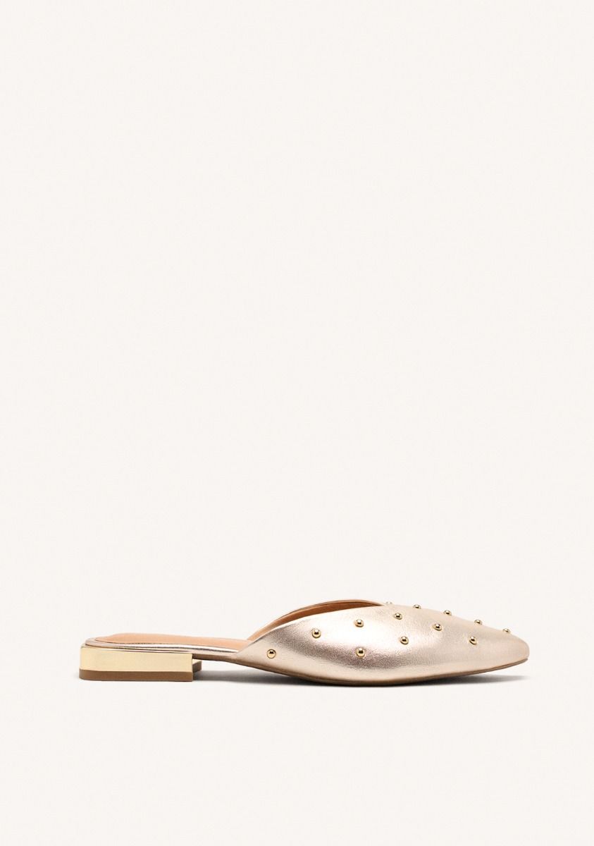 BABUCHAS MUJER TACHAS PIEL LANARK 75194