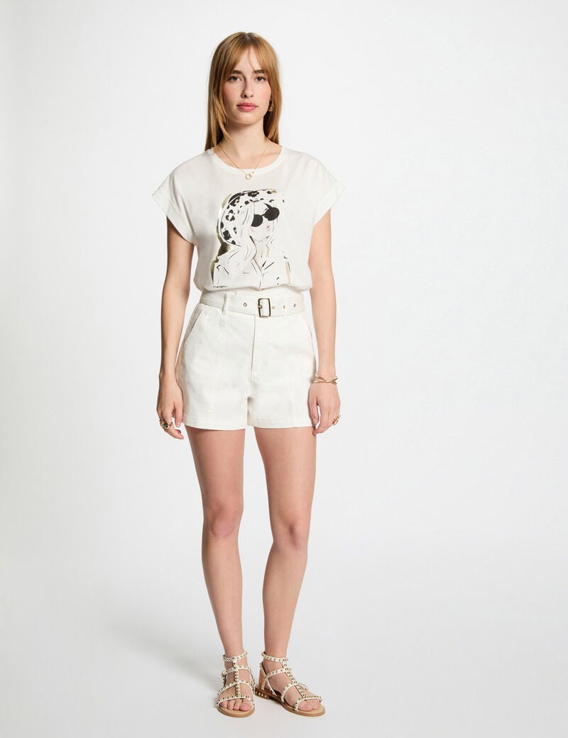 CAMISETA MUJER MANGA CORTA MORGAN 251-DAMOUR