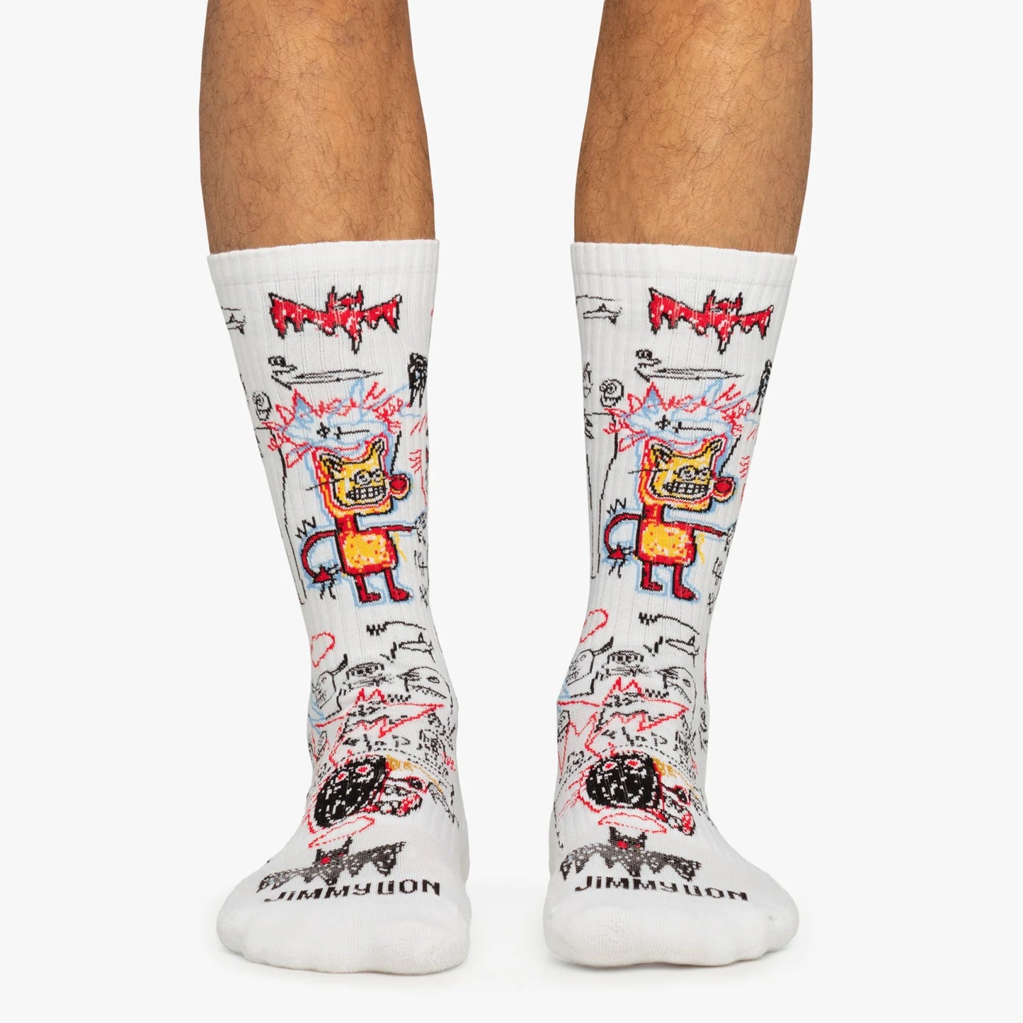 CALCETIN JIMMY LION ATHLETIC BASQUIAT