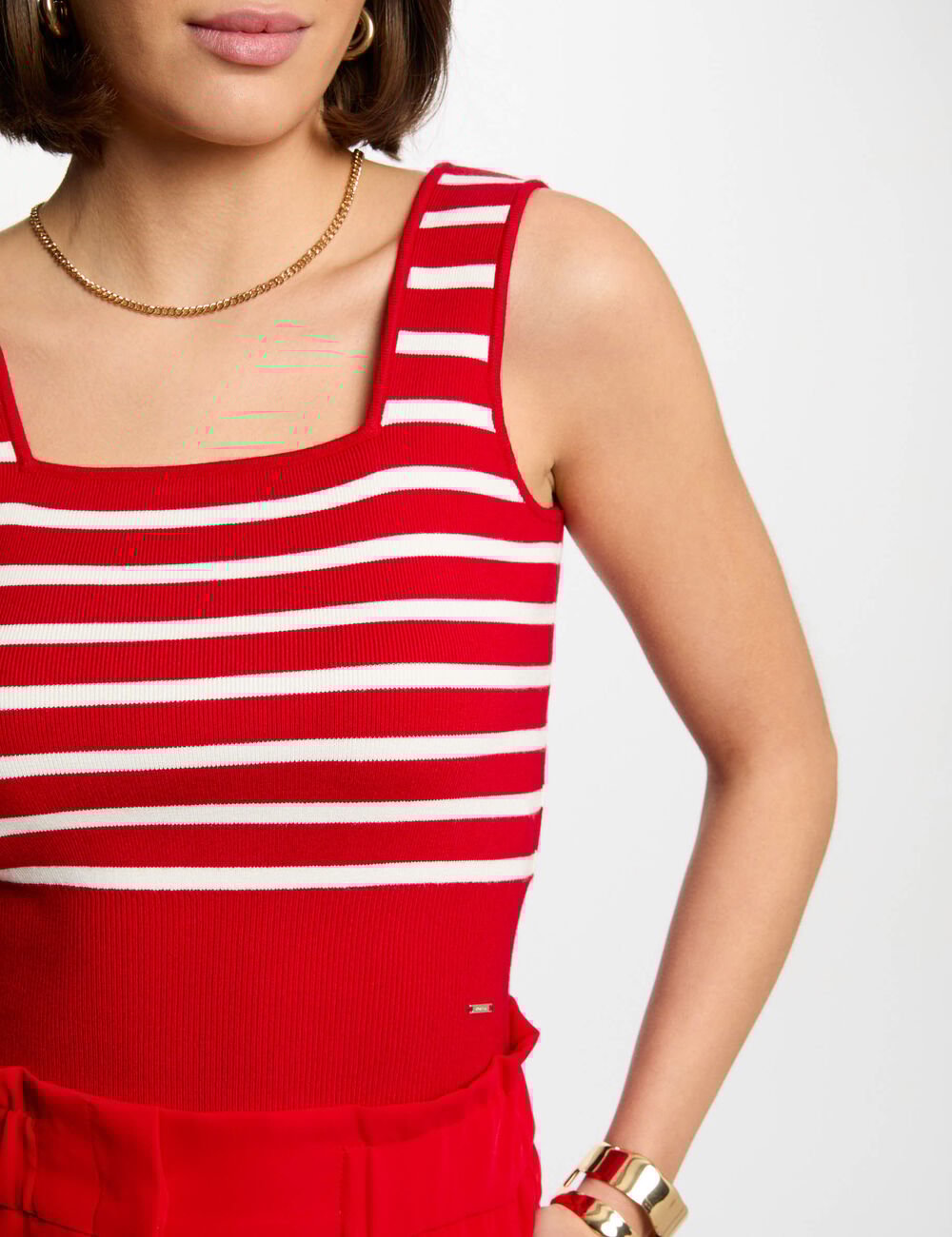 TOP PUNTO TIRANTES ANCHOS MUJER MORGAN 251-MPINKA