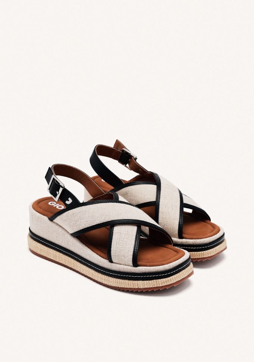 SANDALIAS MUJER DE CUÑA BELLIGAN 74265