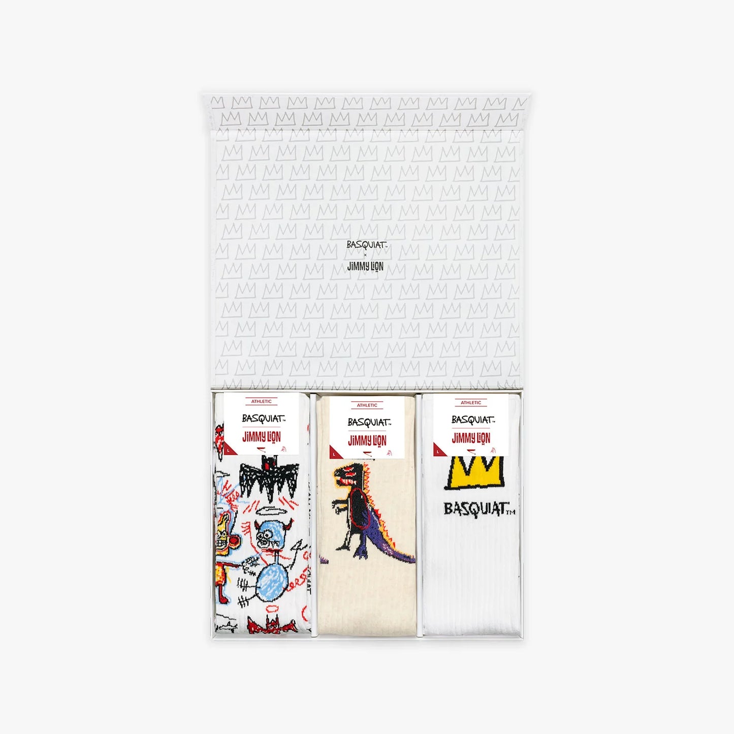 PACK DE CALCETINES JIMMY LION BASQUIAT