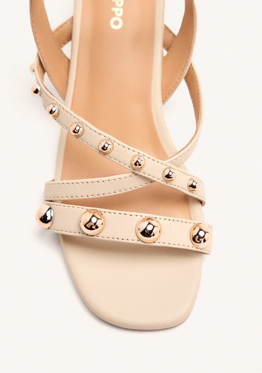 SANDALIAS MUJER TACHAS PIEL ABINGTON 75196