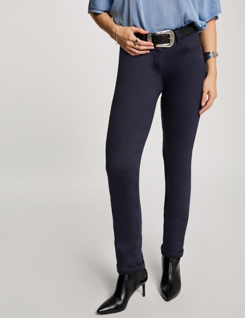 PANTALÓN MUJER RECTO MORGAN 251-PETROI