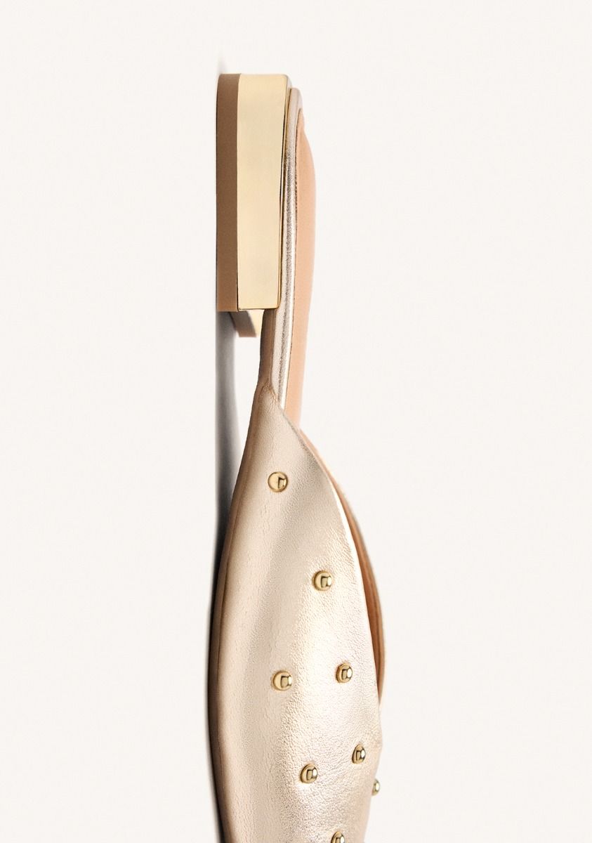BABUCHAS MUJER TACHAS PIEL LANARK 75194