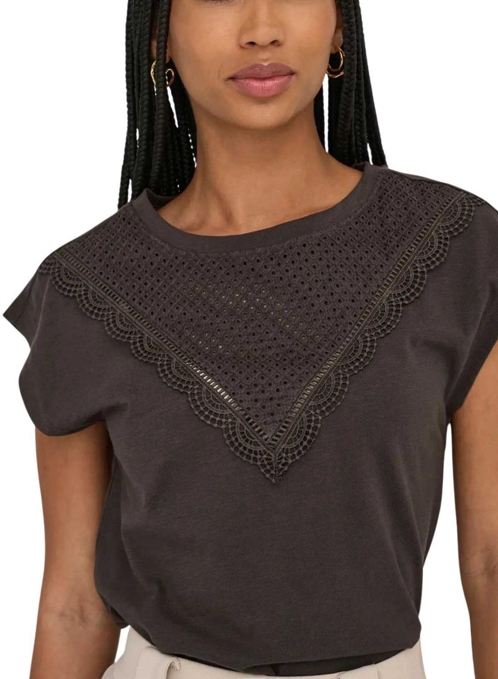 CAMISETA MUJER MANGA CORTA ONLY 15350098