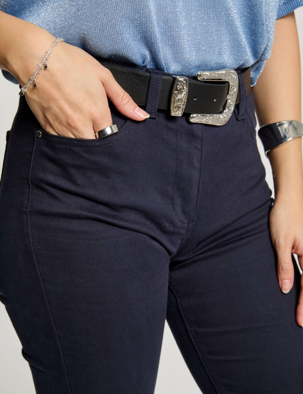 PANTALÓN MUJER RECTO MORGAN 251-PETROI