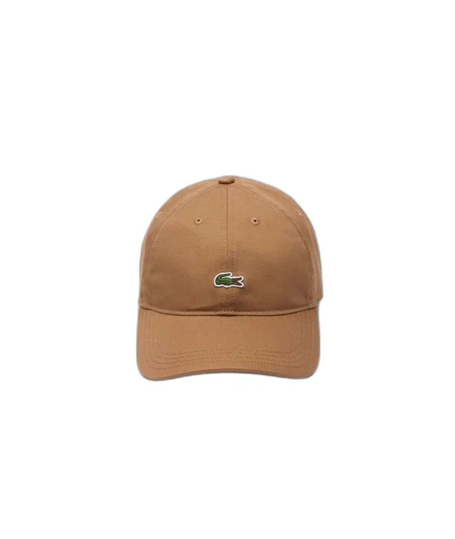 GORRA UNISEX LACOSTE EN SARGA DE ALGODÓN ECOLÓGICO RK0491