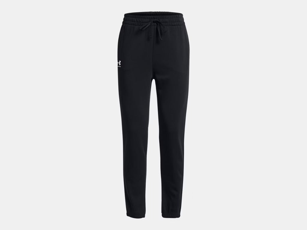 PANTALON LARGO JOGGER UA RIVAL TERRY MUJER 1382735
