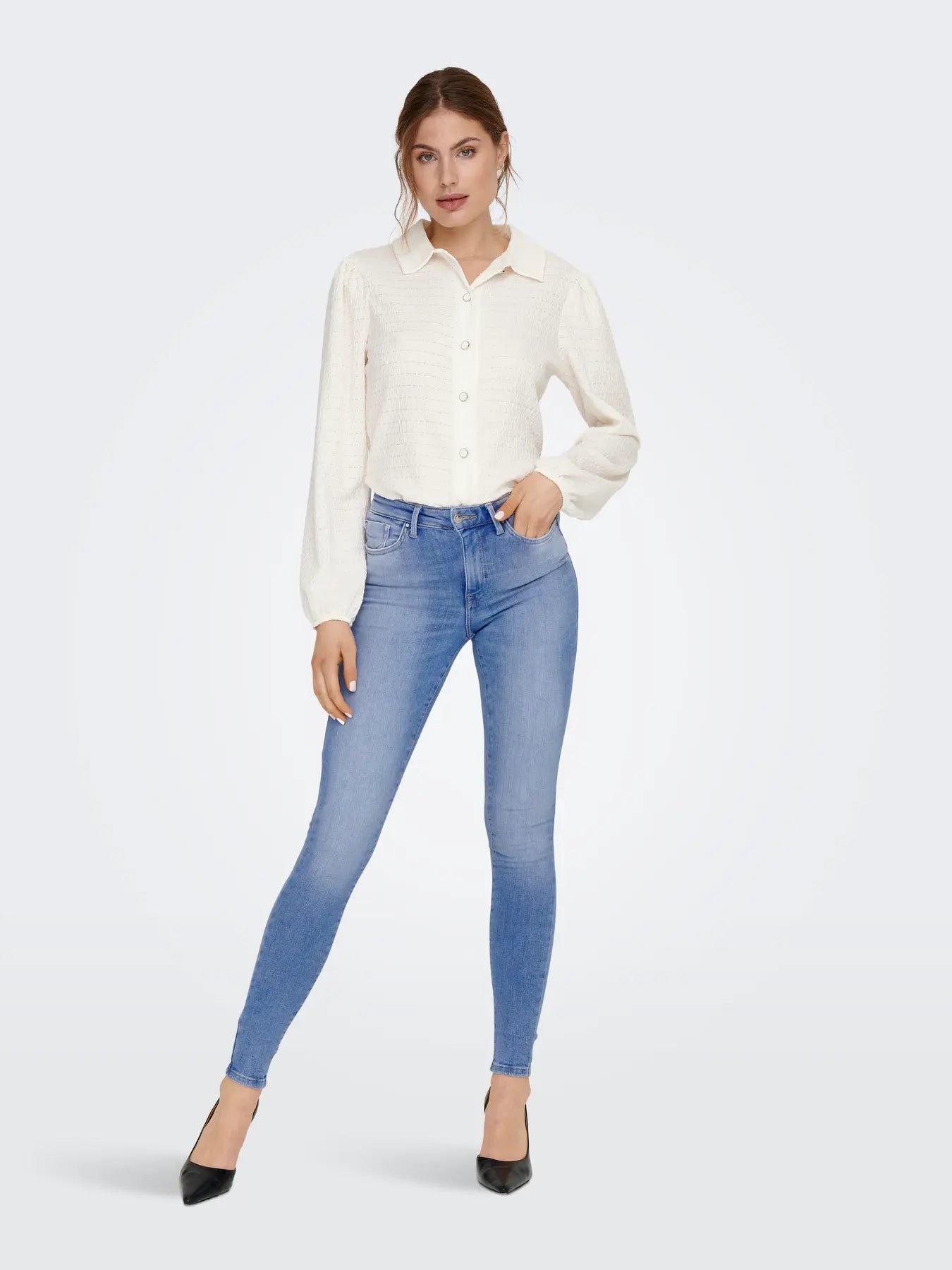 VAQUEROS AJUSTADOS MUJER ONLY 15250273