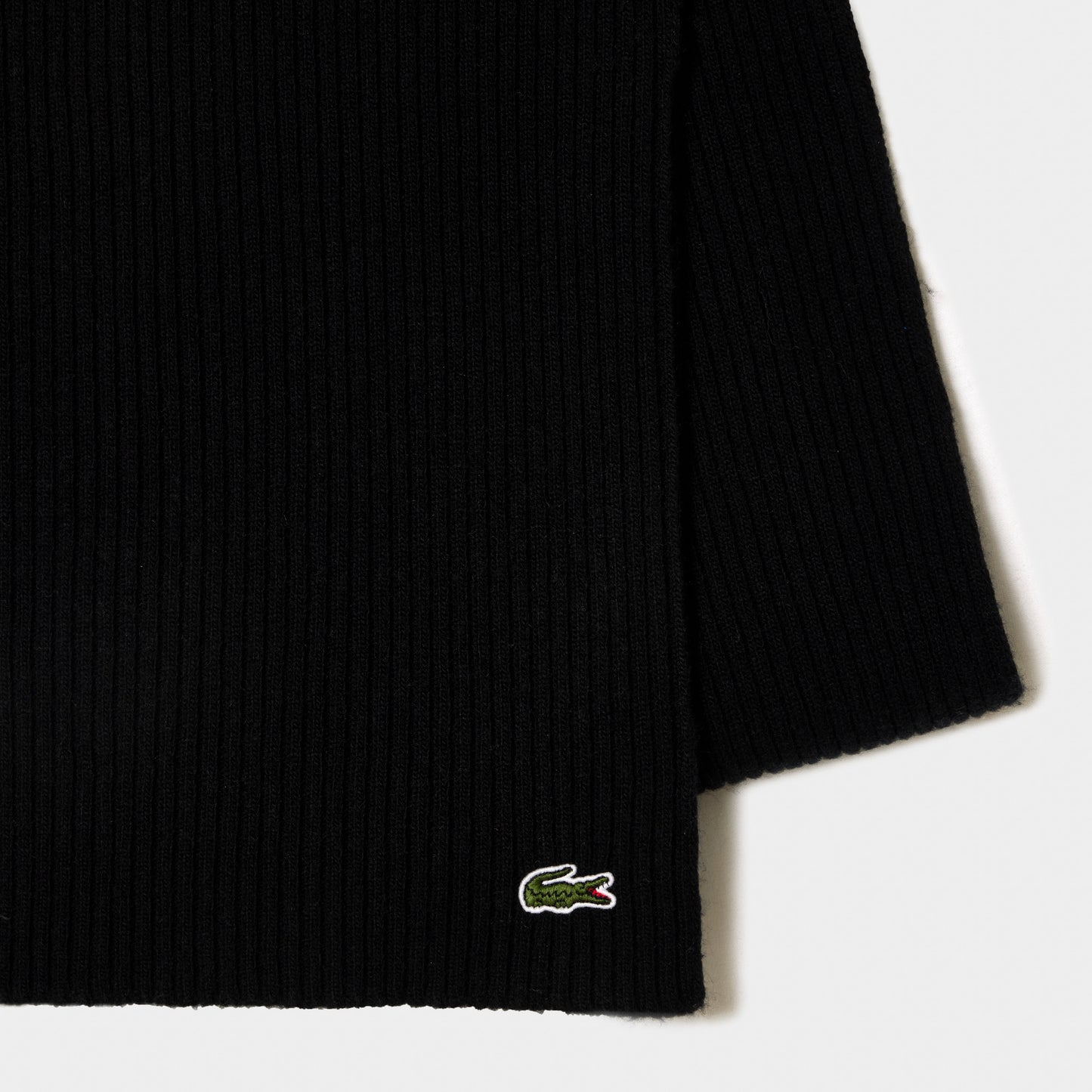 BUFANDA UNISEX LACOSTE LANA ACANALADA RE0058