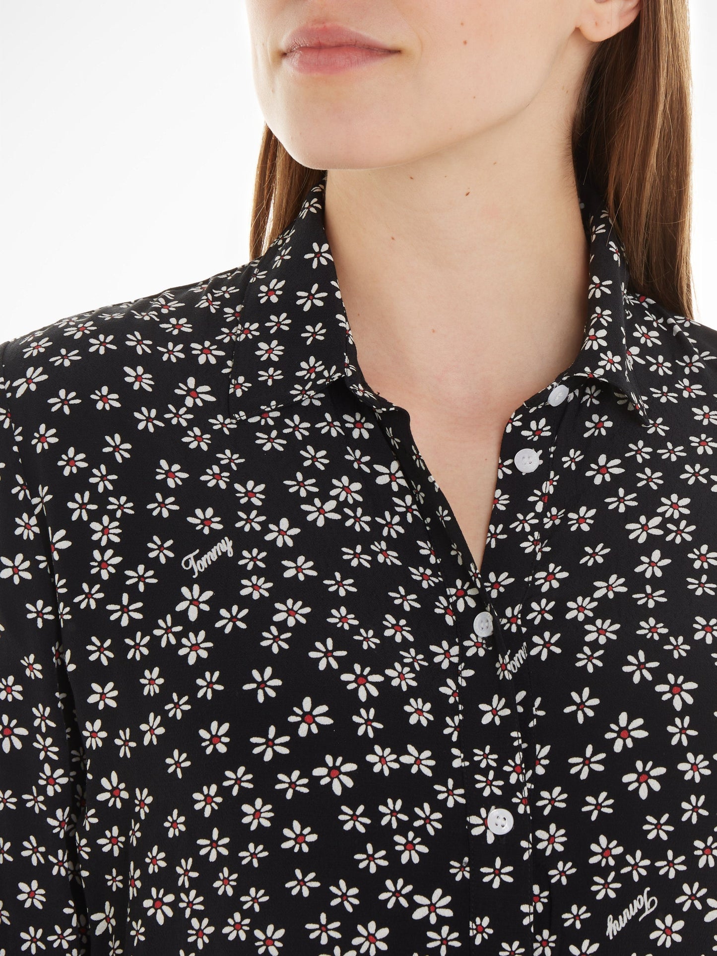VESTIDO CAMISERO FLUIDO TOMMY JEANS DW0DW17419