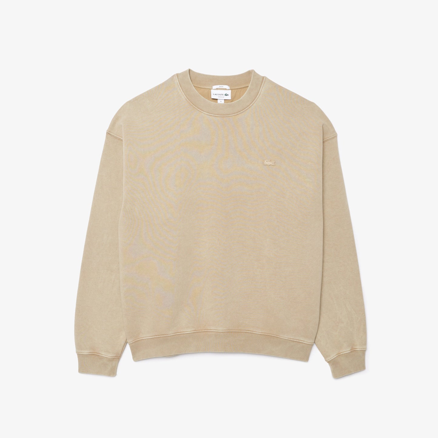 SUDADERA LACOSTE CORTE HOLGADO EFECTO LAVADO SH2837