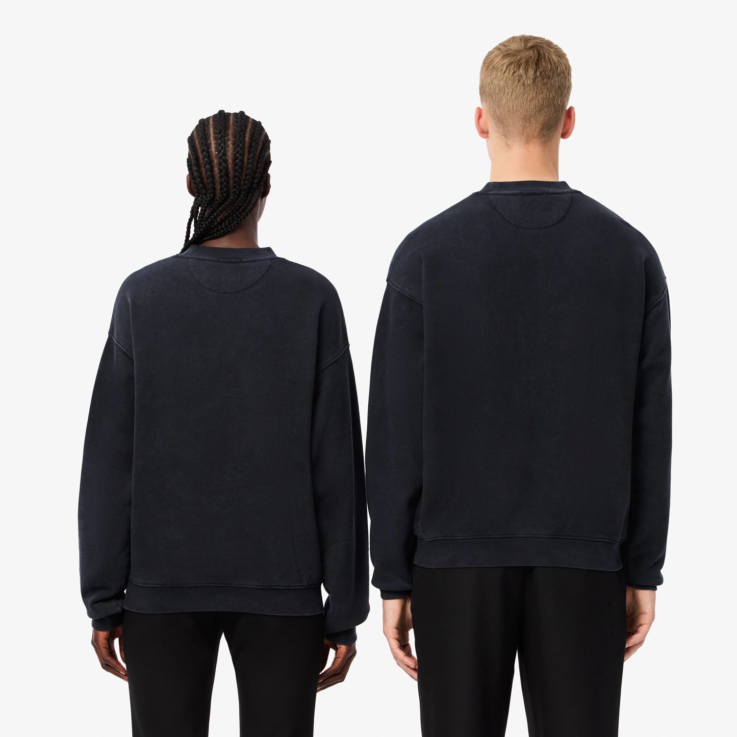 SUDADERA LACOSTE CORTE HOLGADO EFECTO LAVADO SH2837