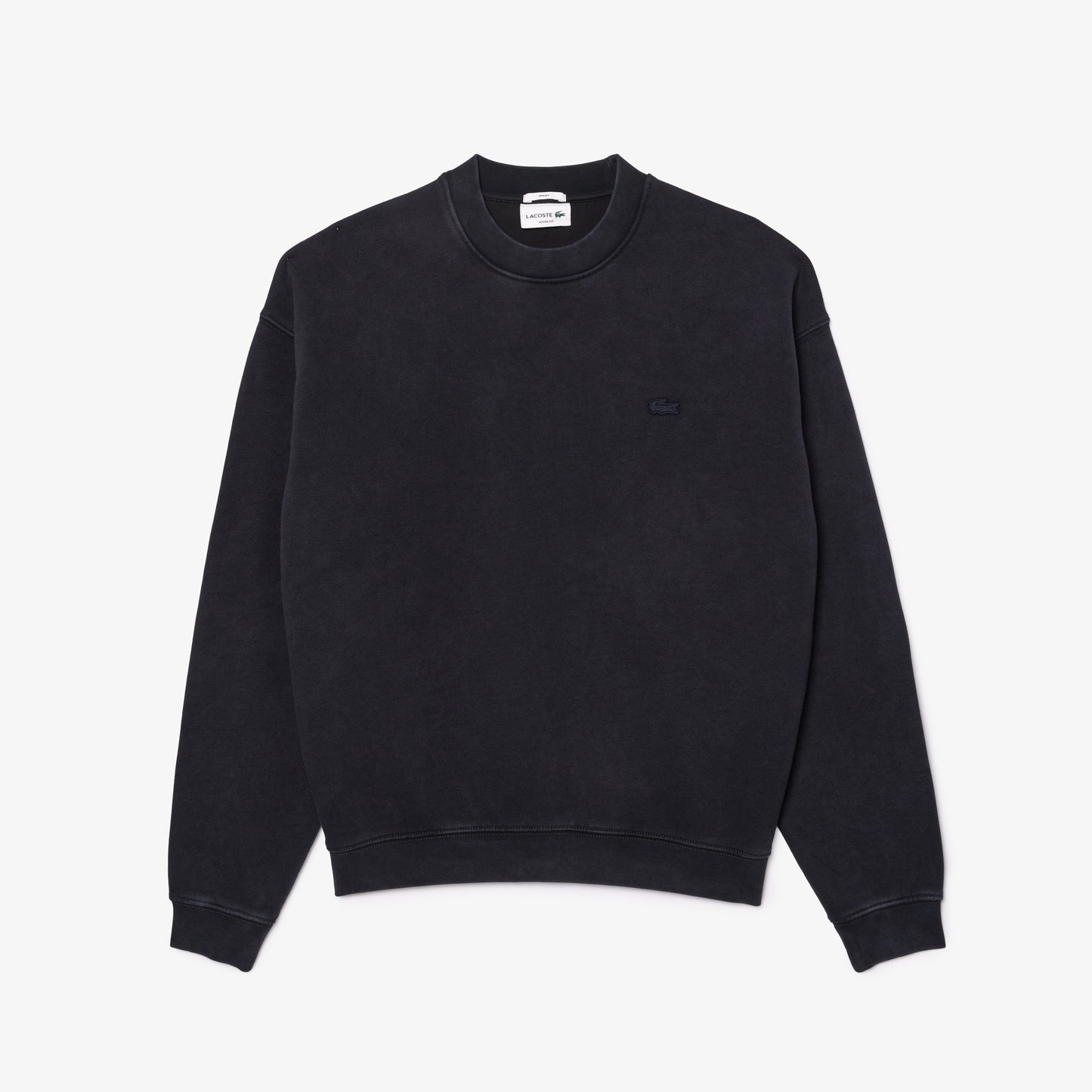 SUDADERA LACOSTE CORTE HOLGADO EFECTO LAVADO SH2837