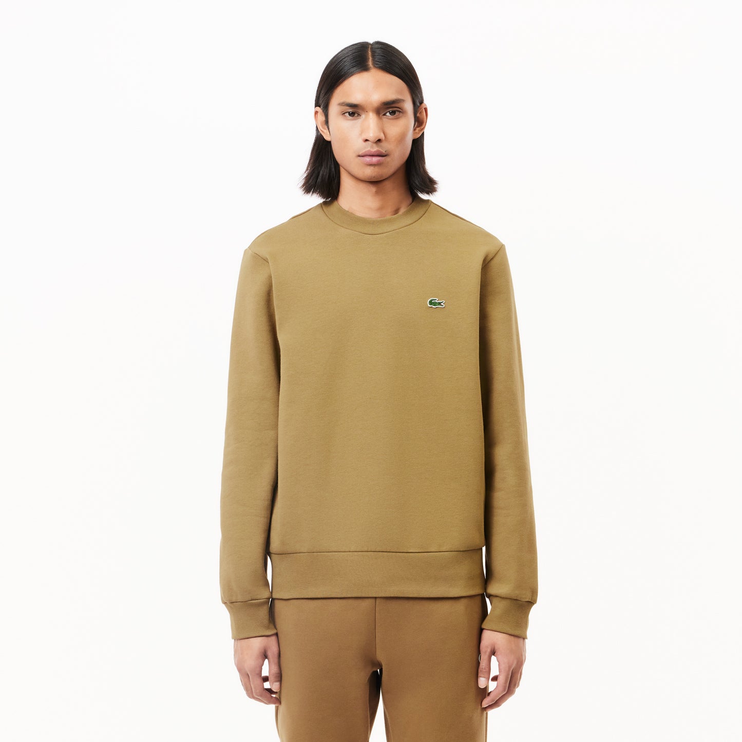 SUDADERA DE FELPA CEPILLADA LACOSTE SH960800