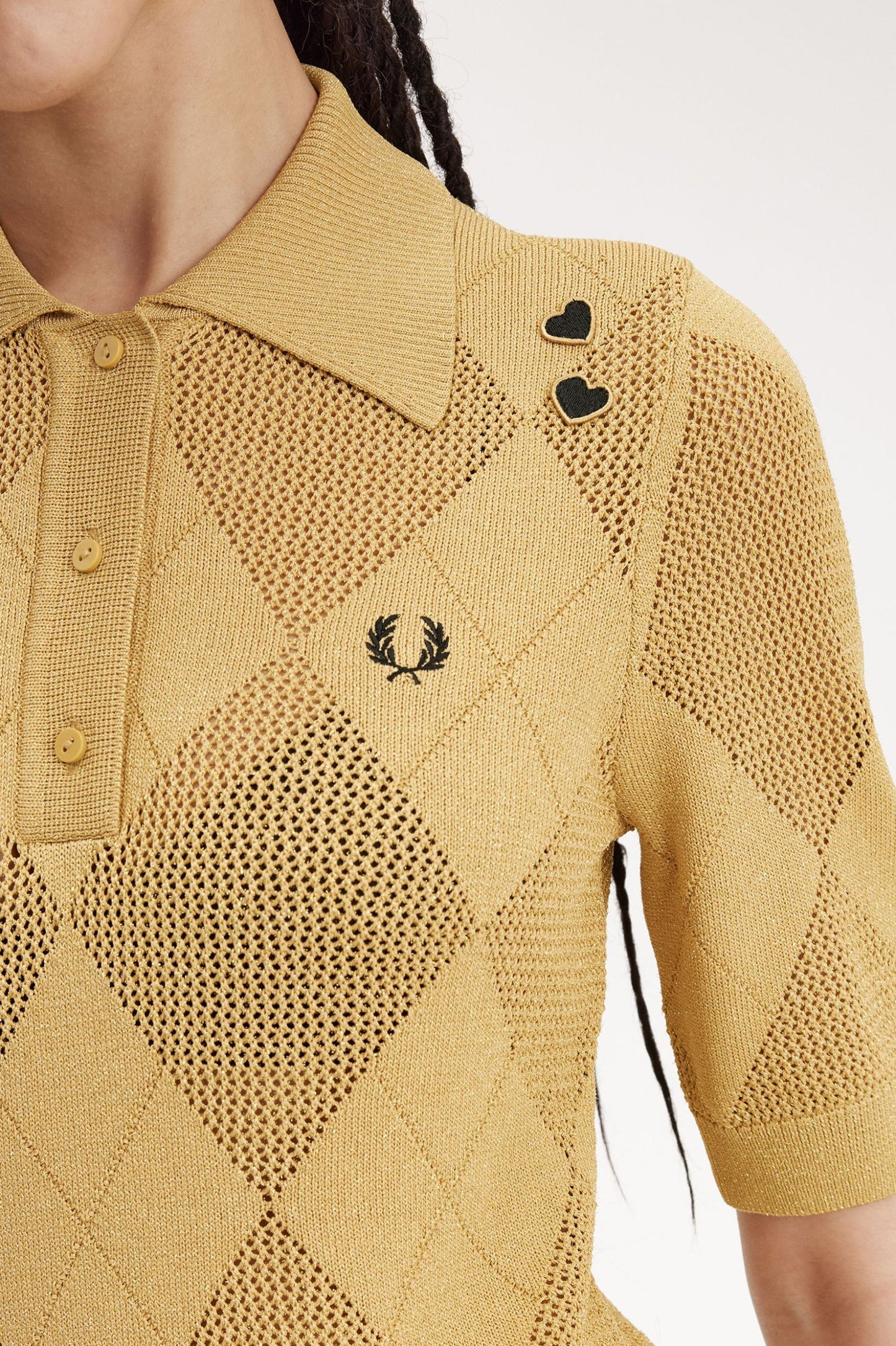 POLO PUNTO ROMBOS MUJER FRED PERRY SK7106