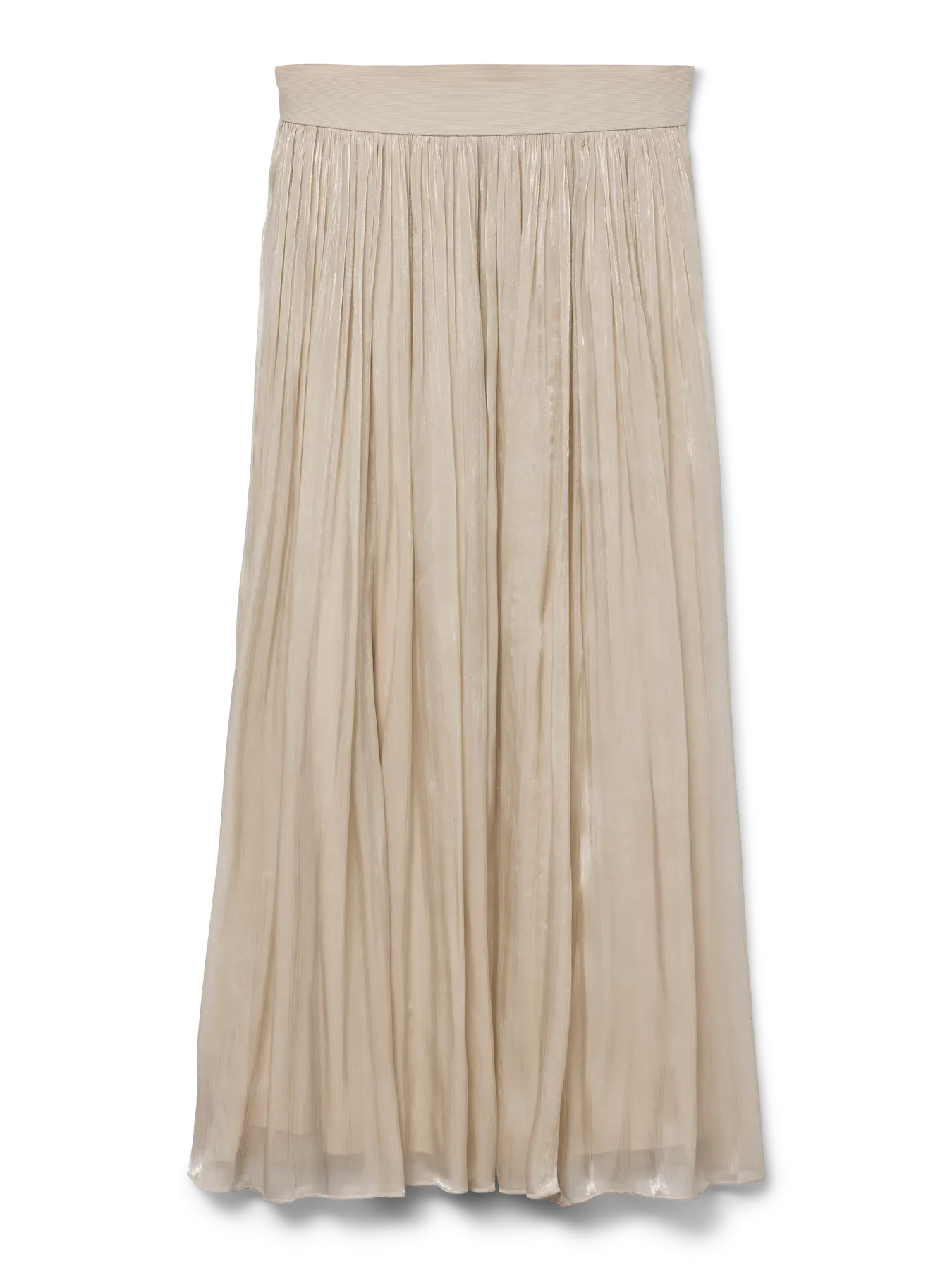 FALDA LARGA EN ECRU VERO MODA 10328017