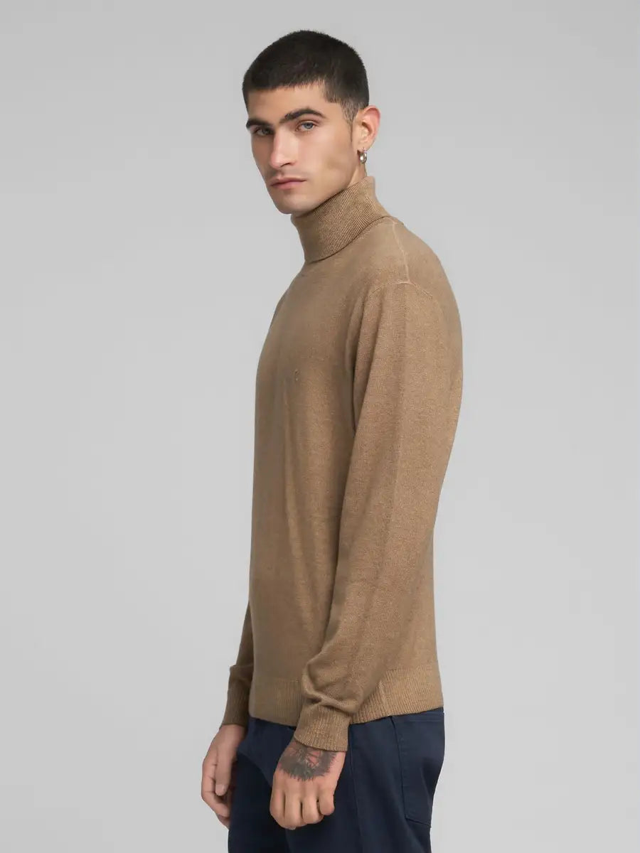 JERSEY DE CUELLO ALTO DE MEZCLA DE LANA UK4855 REPLAY