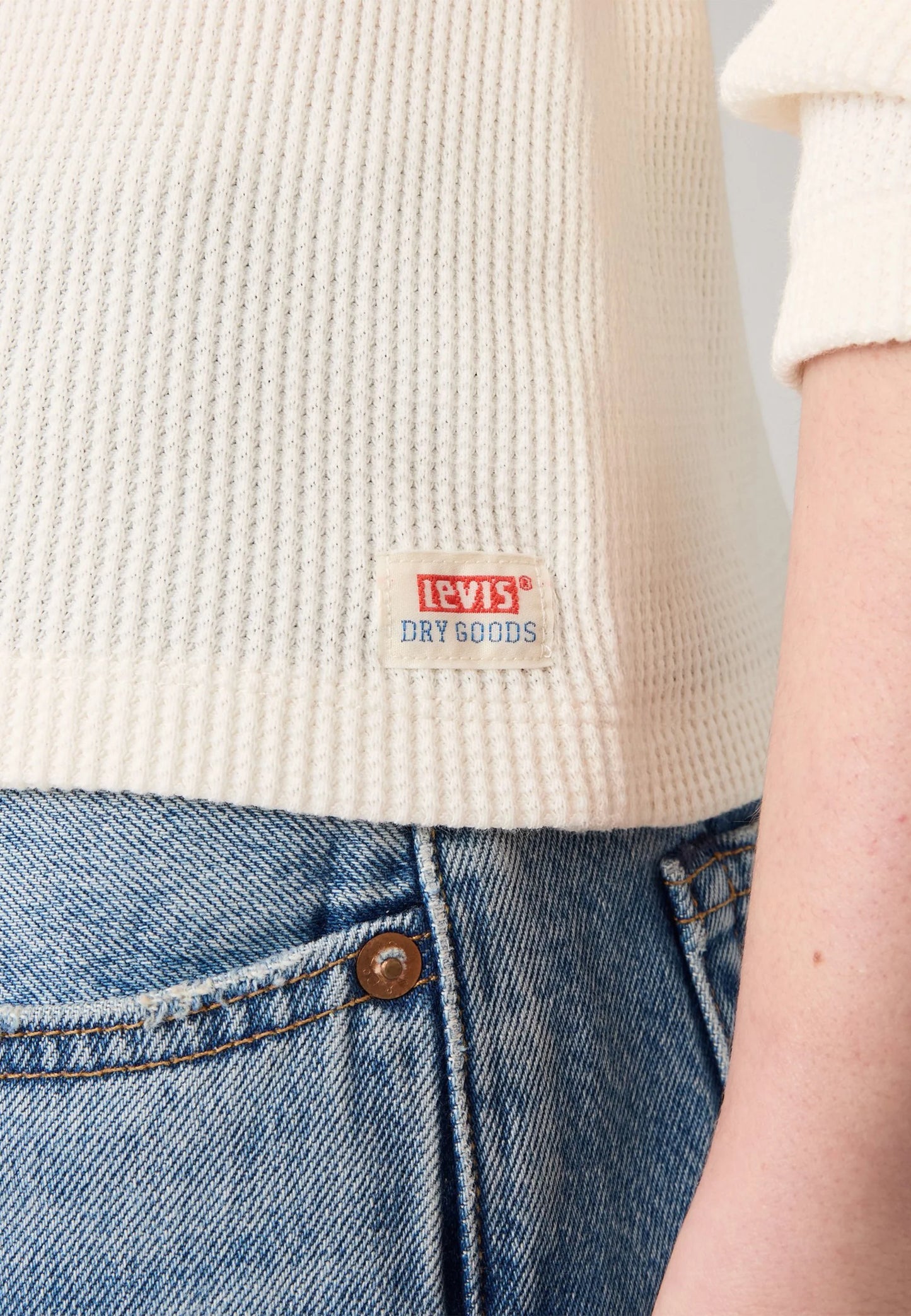 CAMISETA MUJER PUNTO WAFFLE DRY GOODS 003PY0000