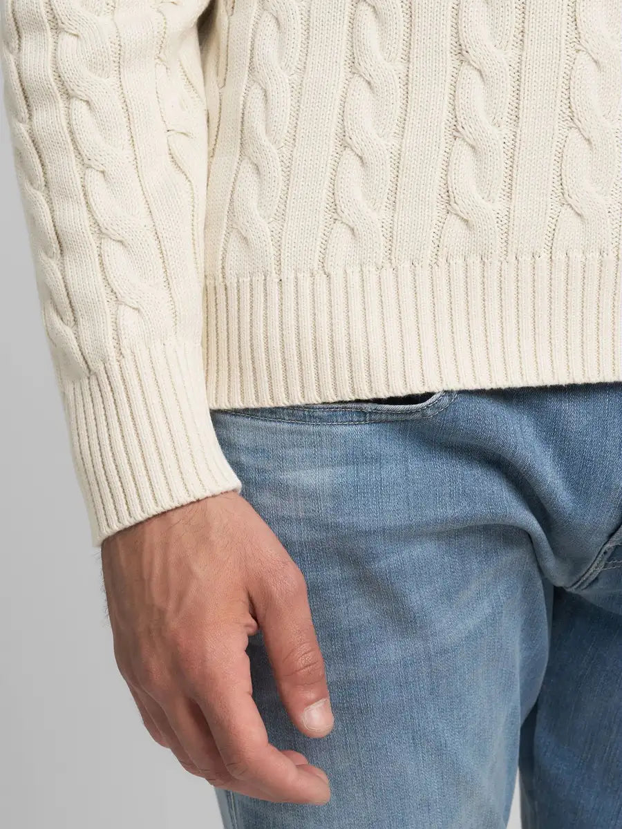 JERSEY REPLAY DE ALGODÓN CON LABOR TRENZADA UK4866