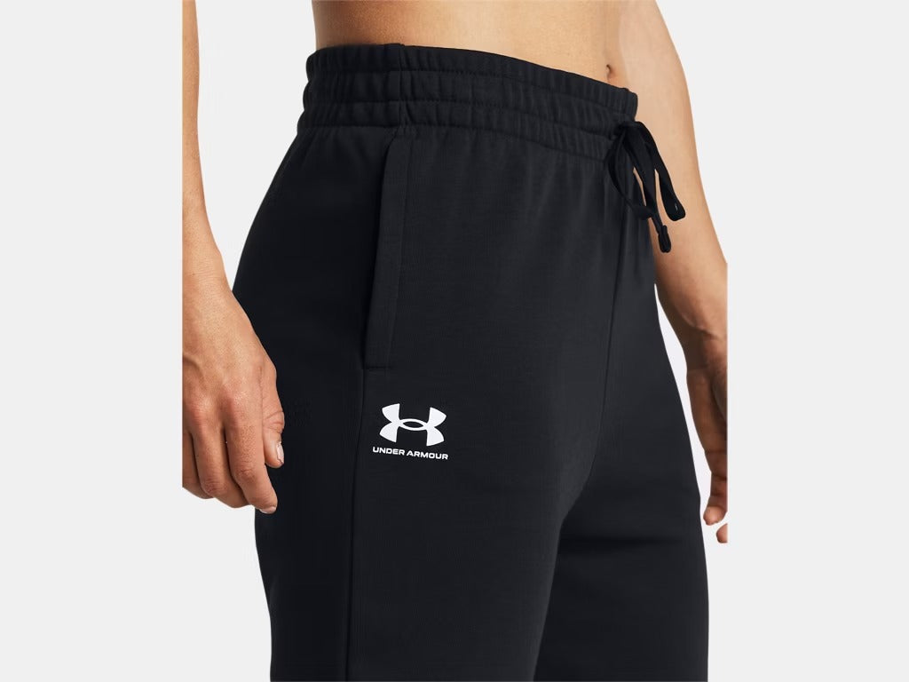 PANTALON LARGO JOGGER UA RIVAL TERRY MUJER 1382735