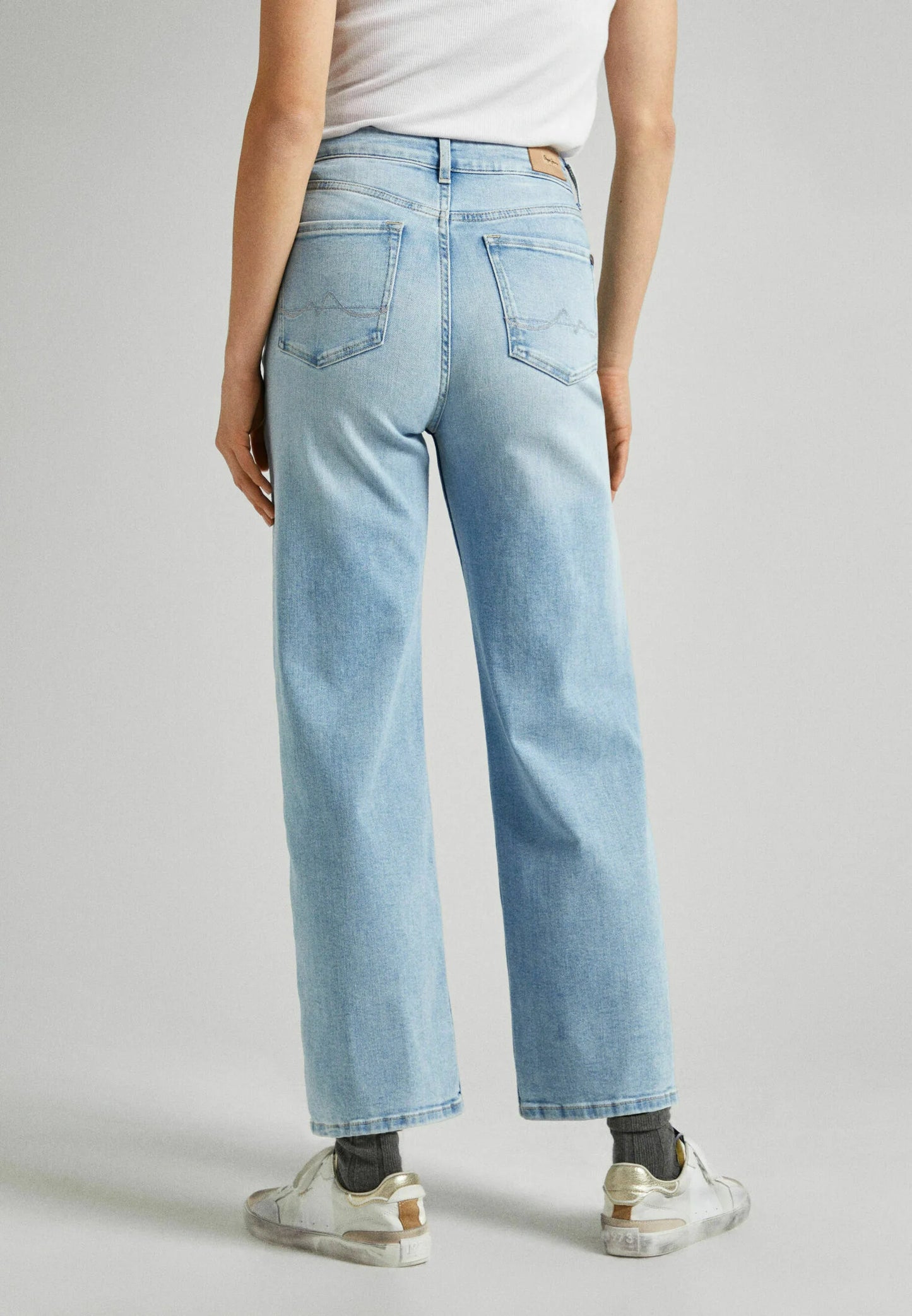 VAQUEROS MUJER WIDE LEG PEPE JEANS PL204598