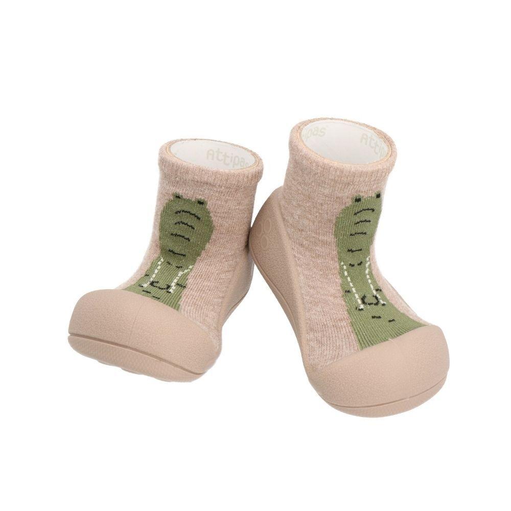 PATUCOS BEBE ATTIPAS CROCODILE BROWN ACR010