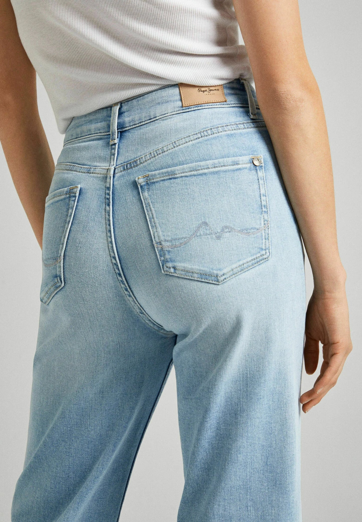 VAQUEROS MUJER WIDE LEG PEPE JEANS PL204598