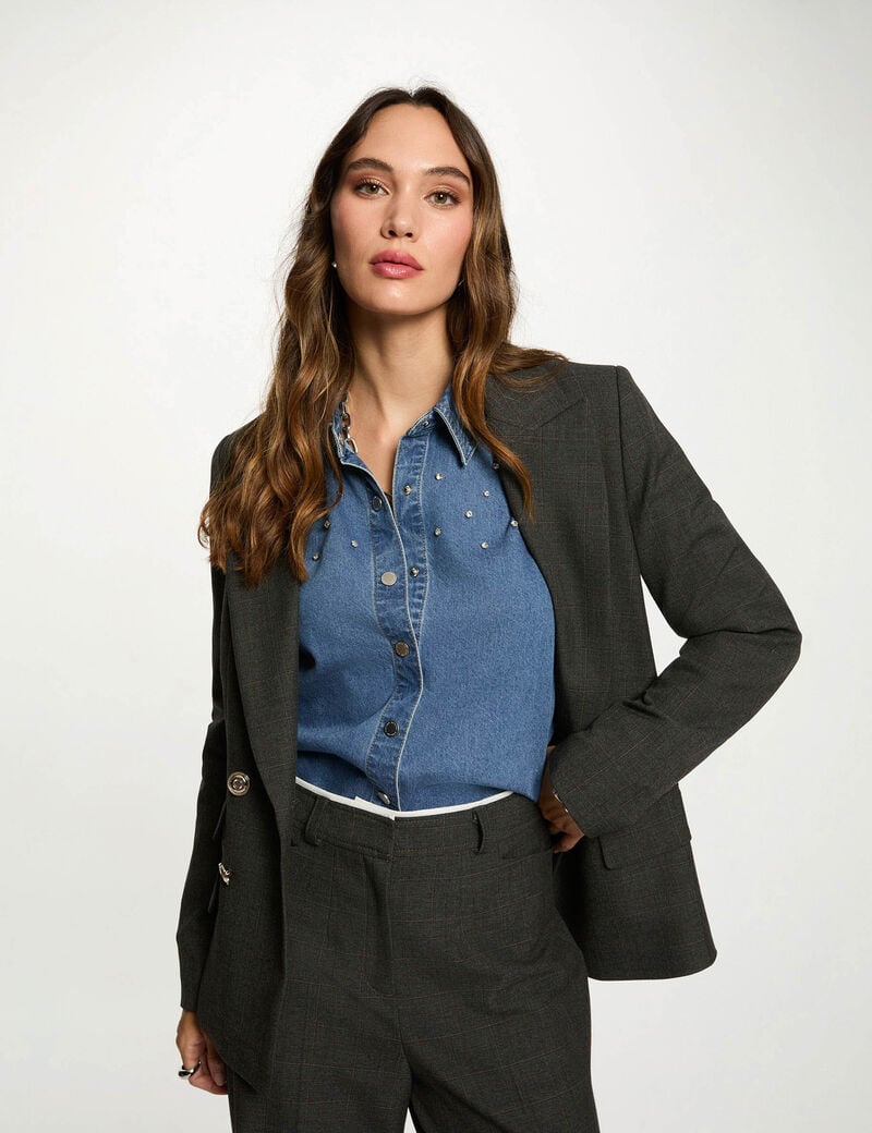 BLAZER RECTA MUJER MORGAN 252-VTARY