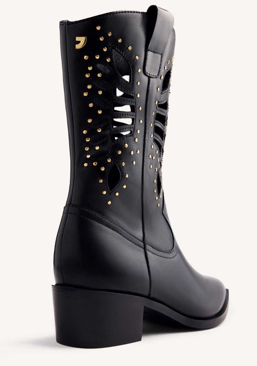 BOTAS COWBOY PIEL TACHAS MUJER GIOSEPPO TAKABA 76195