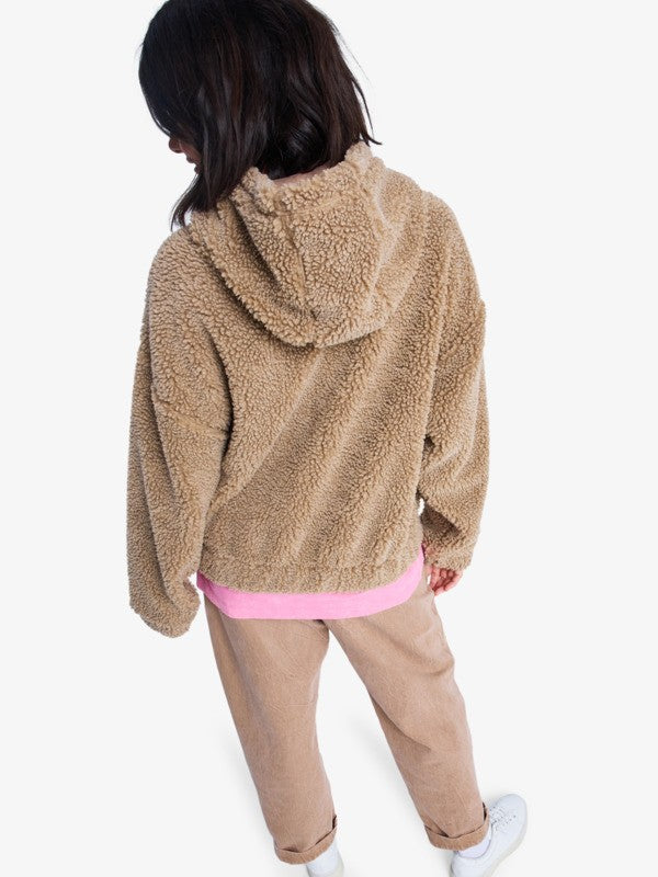 CHAQUETA TIPO PELUCHE MUJER ROSY ERJPF03227