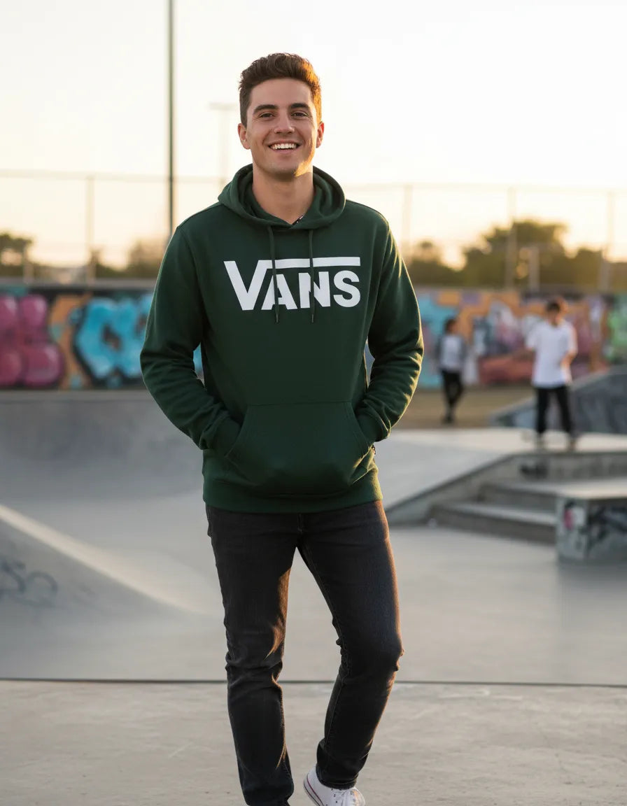 SUDADERA CON CAPUCHA UNISEX VANS VN000JBMEMU1