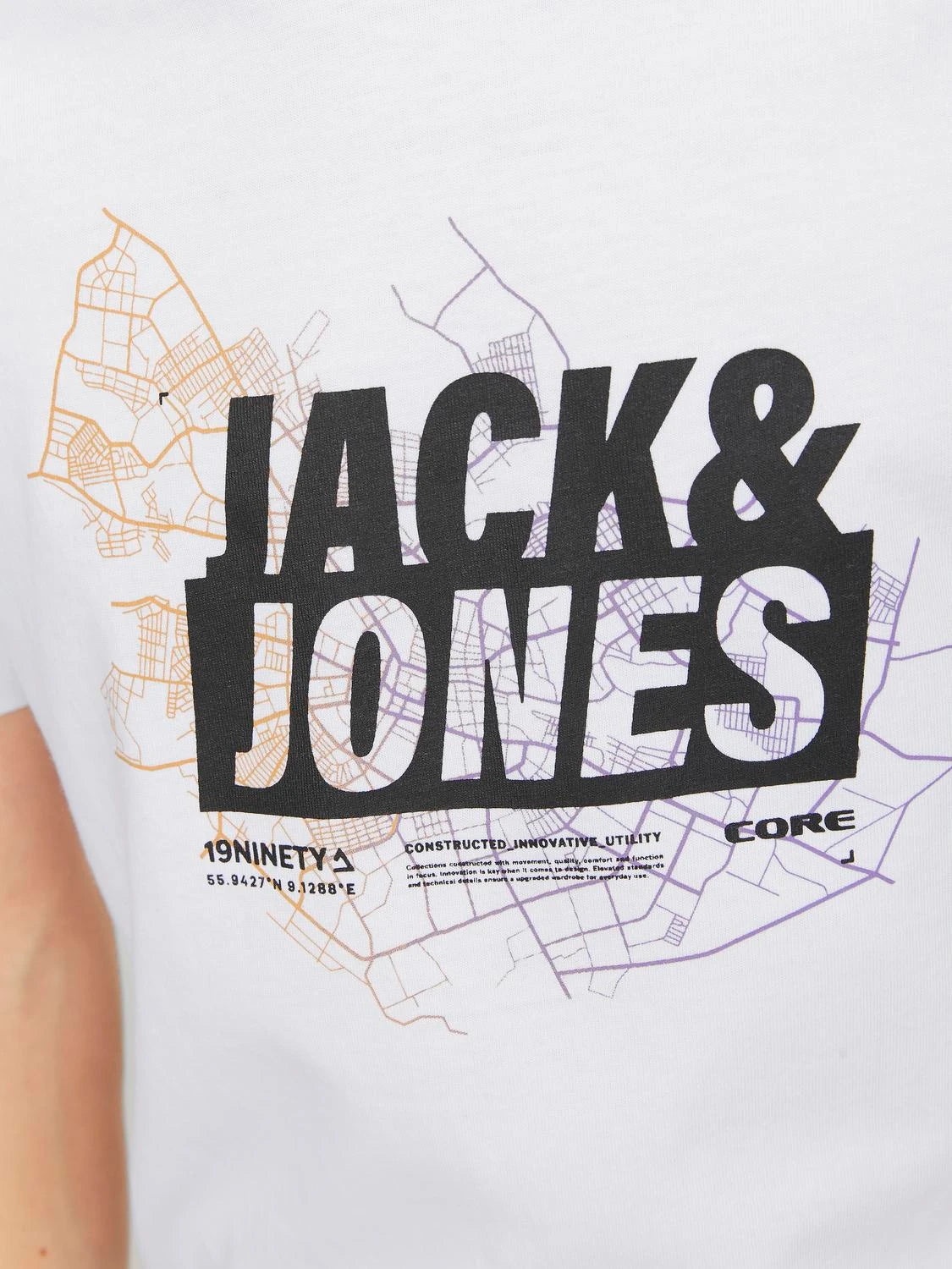 CAMISETA MANGA CORTA JACK&JONES ESTAMPADA 12254186