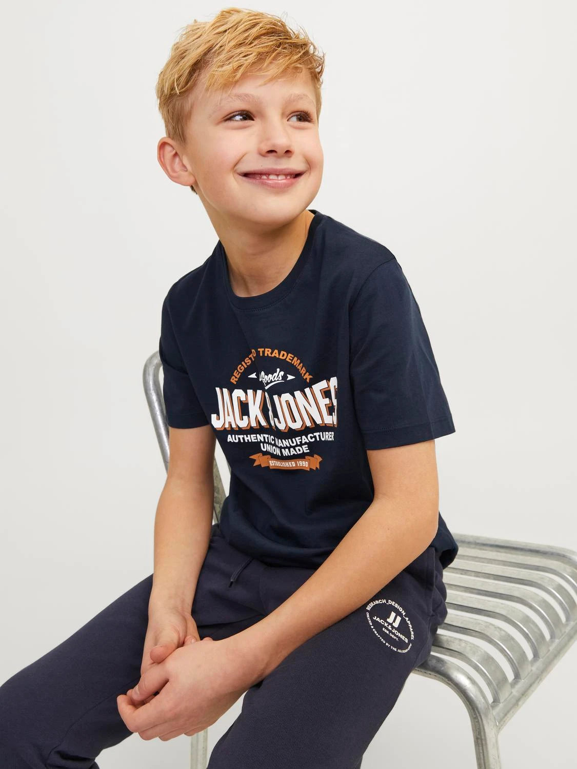CAMISETA MANGA CORTA JACK & JONES NIÑO 12258876