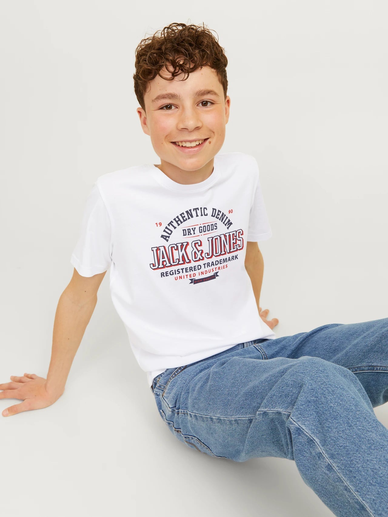 CAMISETA MANGA CORTA JACK & JONES NIÑO 12258876