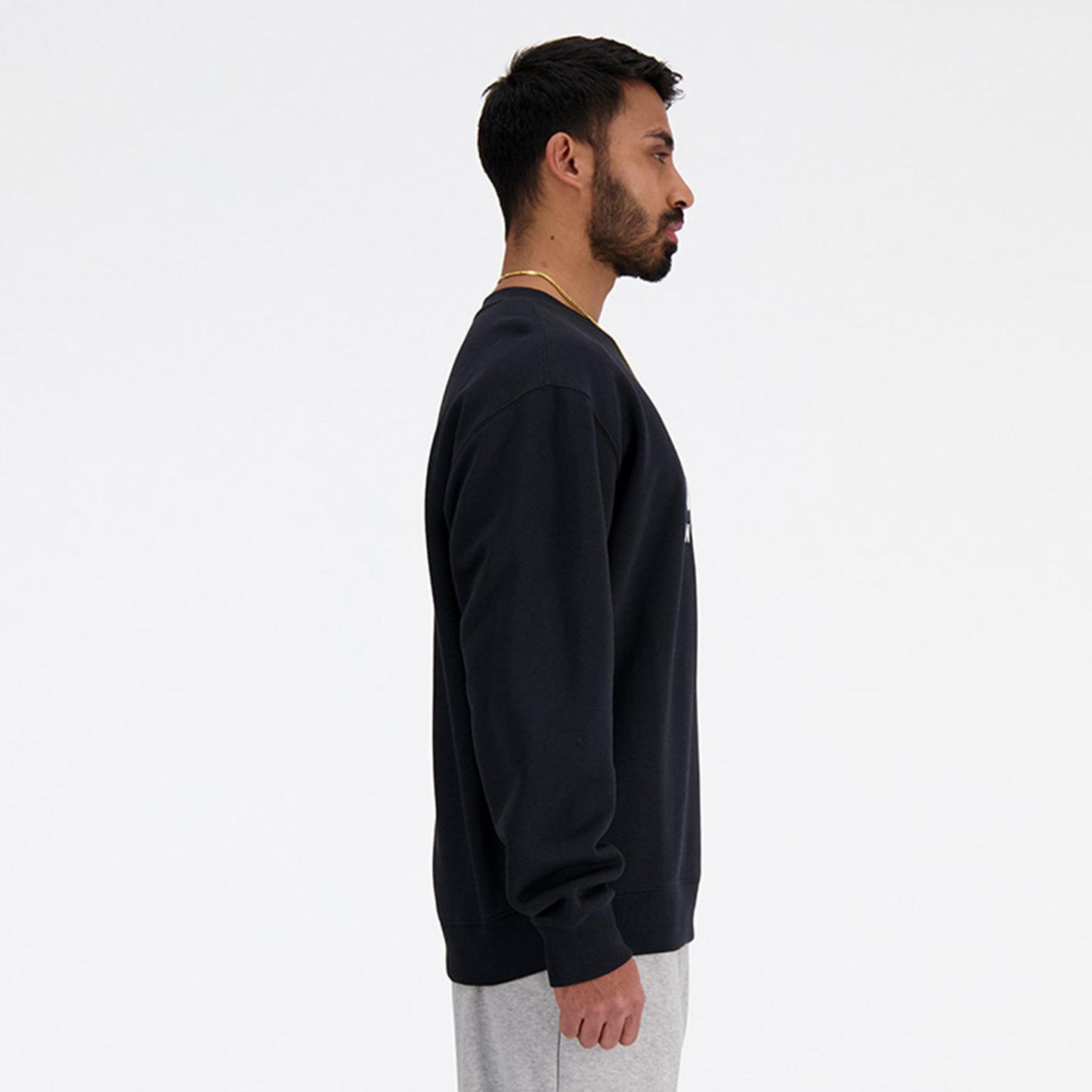 SUDADERA NEW BALANCE SPORT ESSENTIALS LOGO MT41504