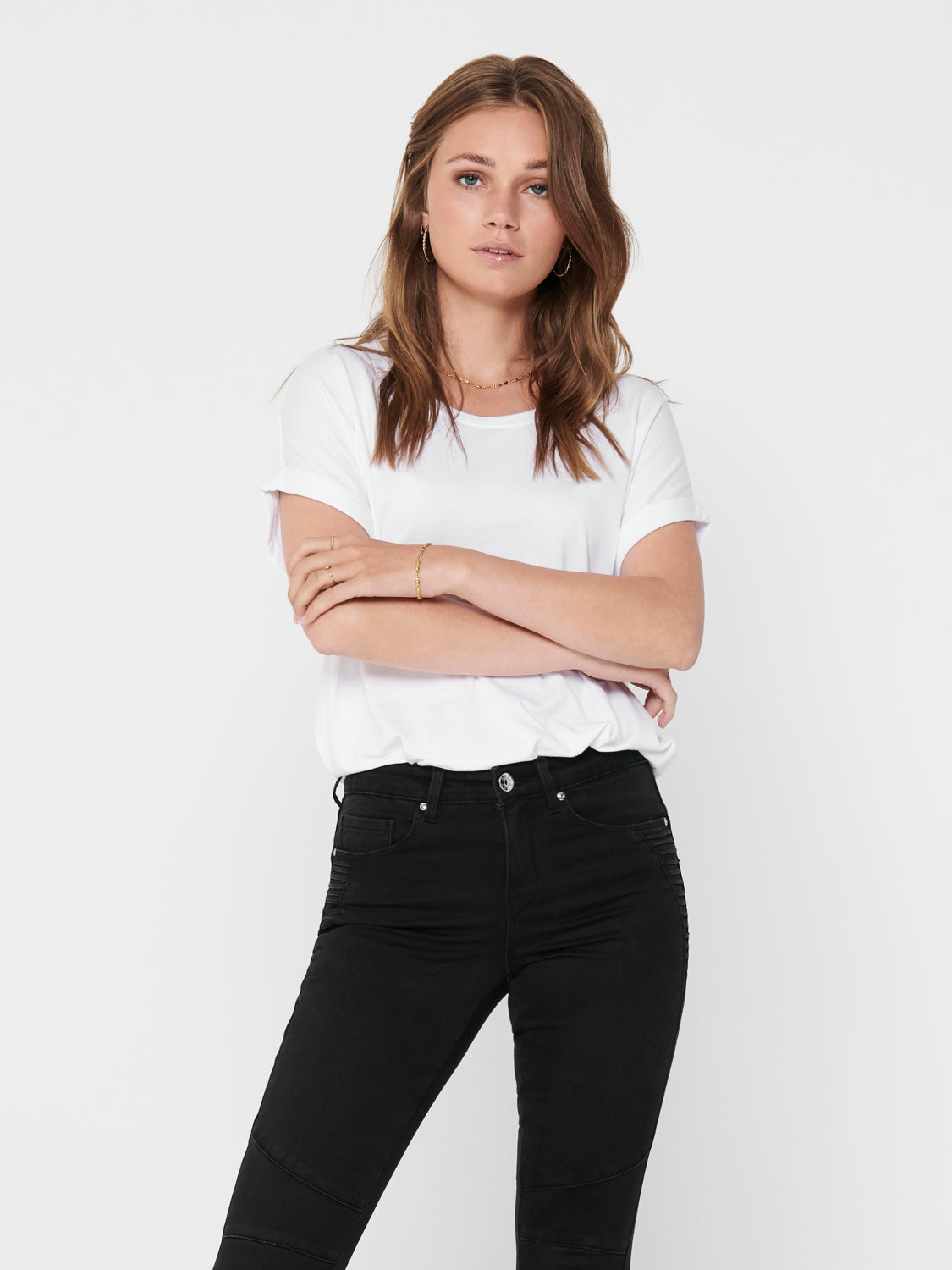 CAMISETA BASICA MUJER ONLY 15106662